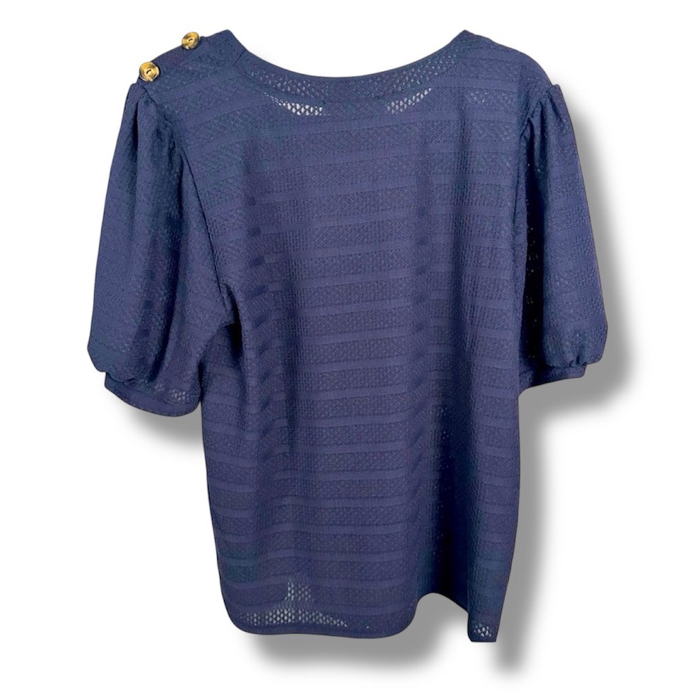 Navy Blue Women's knit top